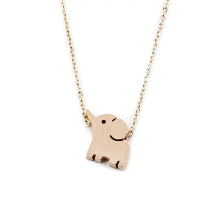 Cute Baby Elephant Necklace