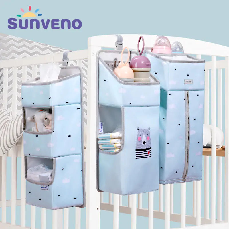 Baby Crib Hanging Storage Organizer