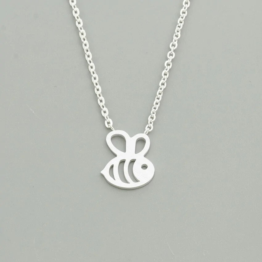 honey bee necklace