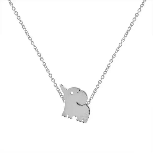 Cute Baby Elephant Necklace